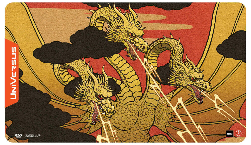 King Ghidorah Playmat